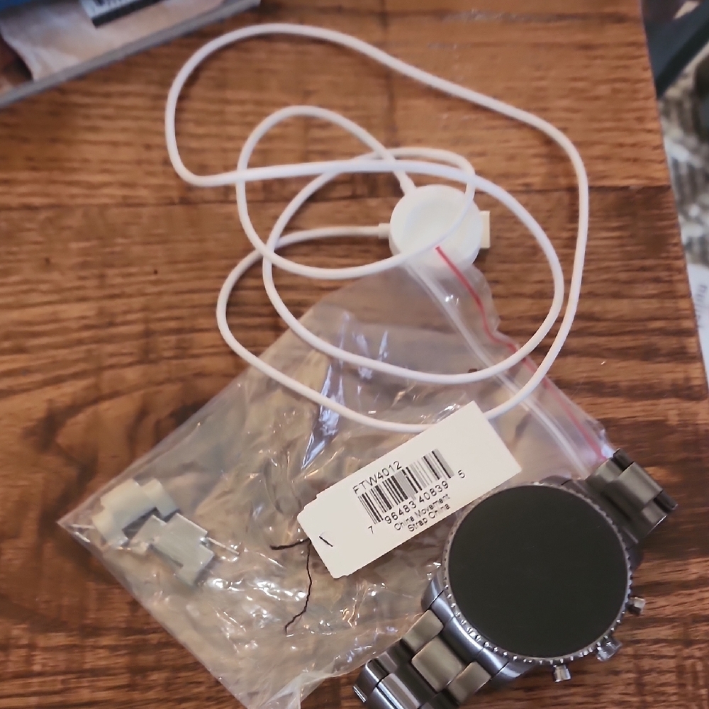 Fossil Q Smartwatch with Silver Finish